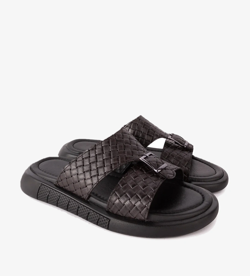 Gondol Kundura Gondol Erkek Hakiki Deri Terlik Esm.438 model görseli