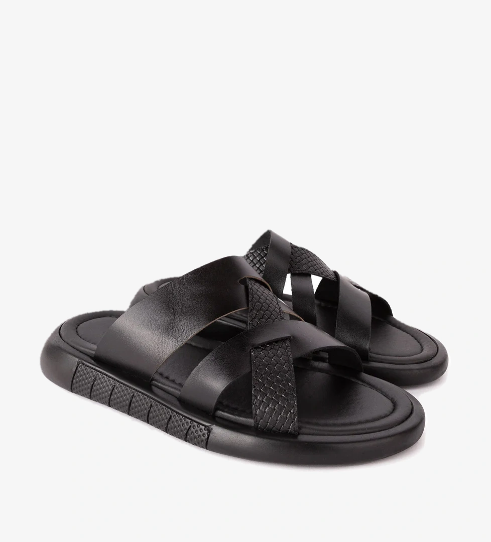 Gondol Erkek Hakiki Deri Terlik esm.448