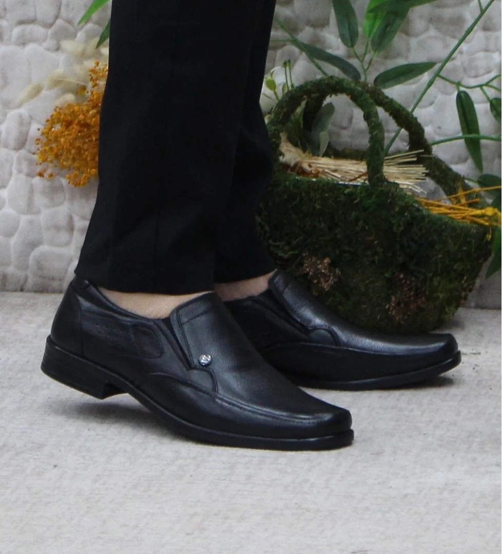 Mehmet Mete 42288 Siyah Kale Hakiki Deri Erkek Ayakkabı model görseli