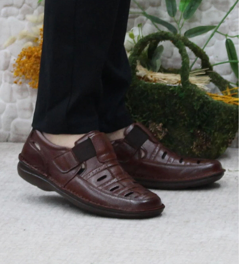 Mehmet Mete 2115 Taba Alme Comfort İç Ve Dış Hakiki Deri Erkek Ayakkabı model görseli