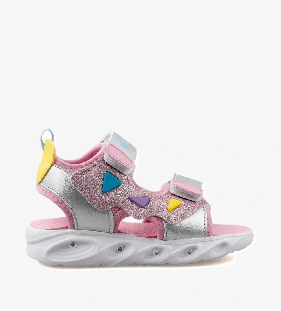 Vicco 321.B24Y.204 Hilda Pembe Phylon Işıklı Çocuk Sandalet model görseli