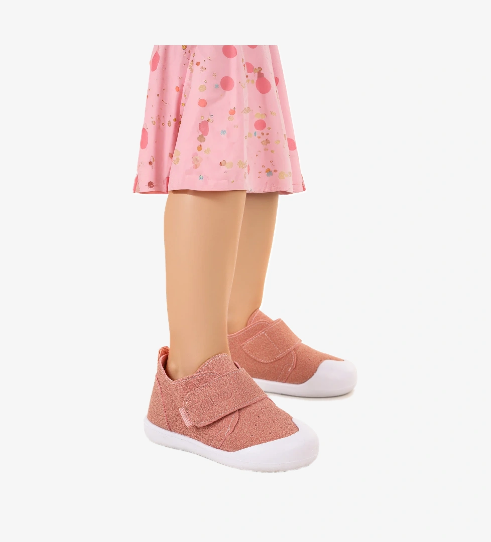 Rosie İlk Adım Cırtlı Kız Bebek Günlük Ayakkabı Pudra