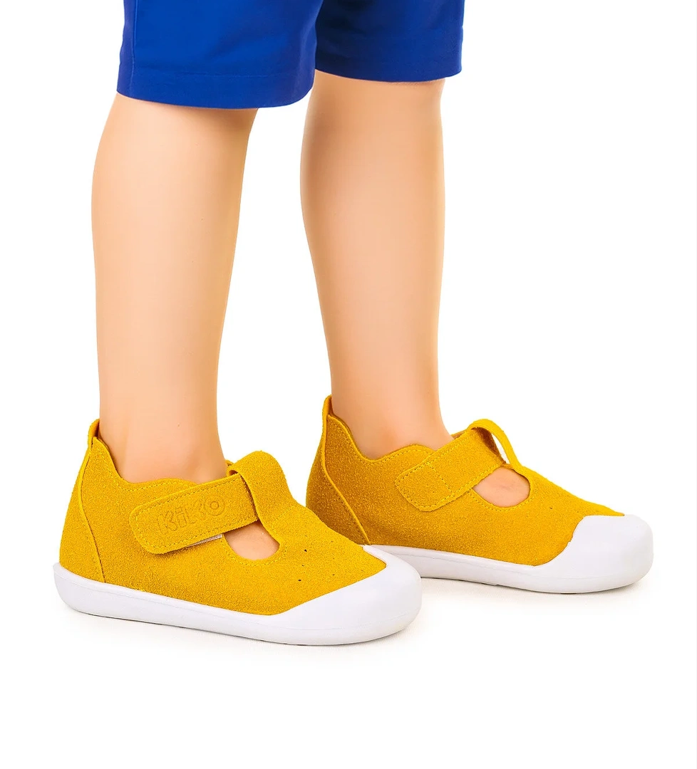 Elroy İlk Adım Cırtlı Erkek Bebek Günlük Ayakkabı Sarı