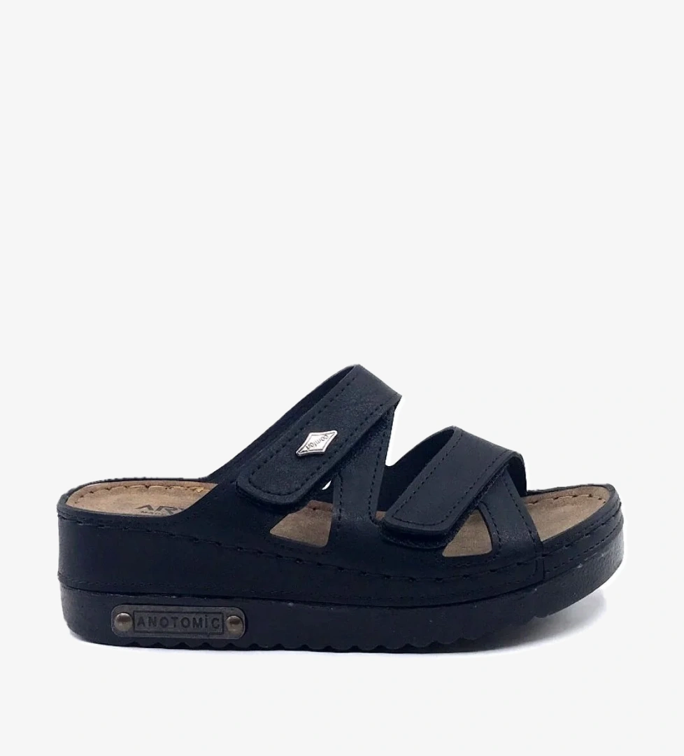 Aryan 07-980 5 Cm Siyah Kadın Yazlık Terlik model görseli