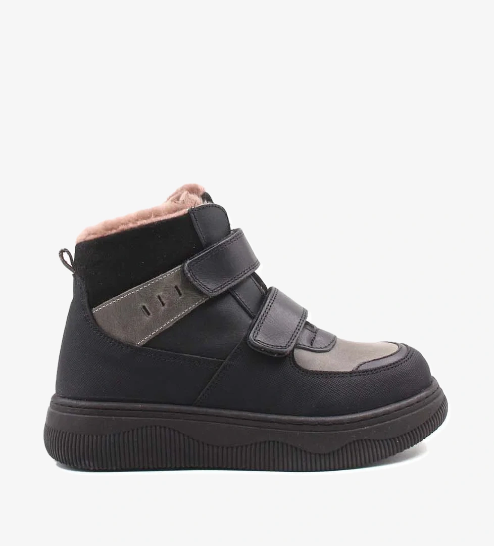 Hakiki Deri Kürklü Unisex Çocuk Klasik Bot 157KXA2710