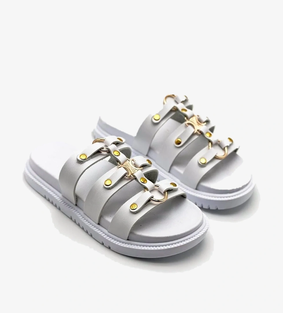 Mcdark 802 Kadın Deri Tozu Terlik model görseli