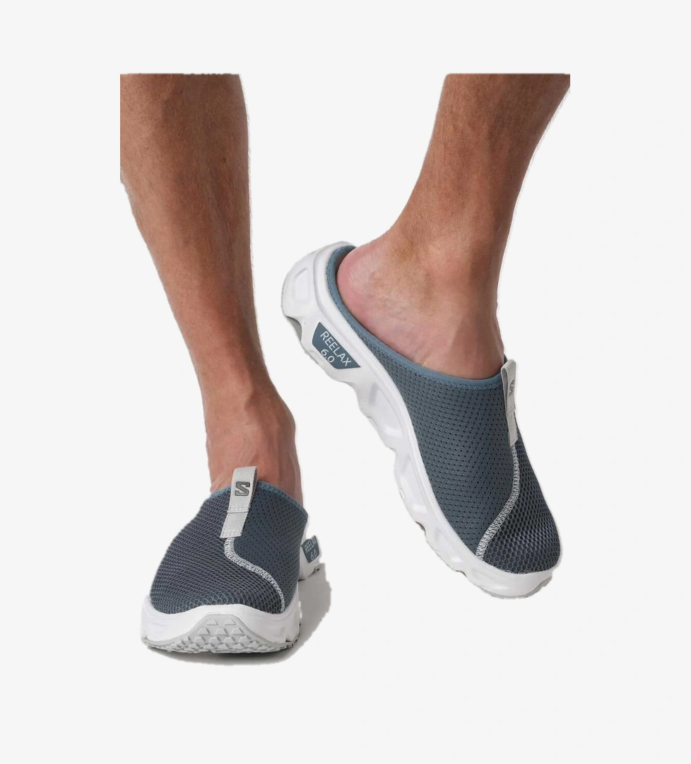 Salomon Salomon Mavi Reelax Slide 6.0 Erkek Terlik L47112300 Sandalet & Terlik | Flo Mavi - 1. görsel