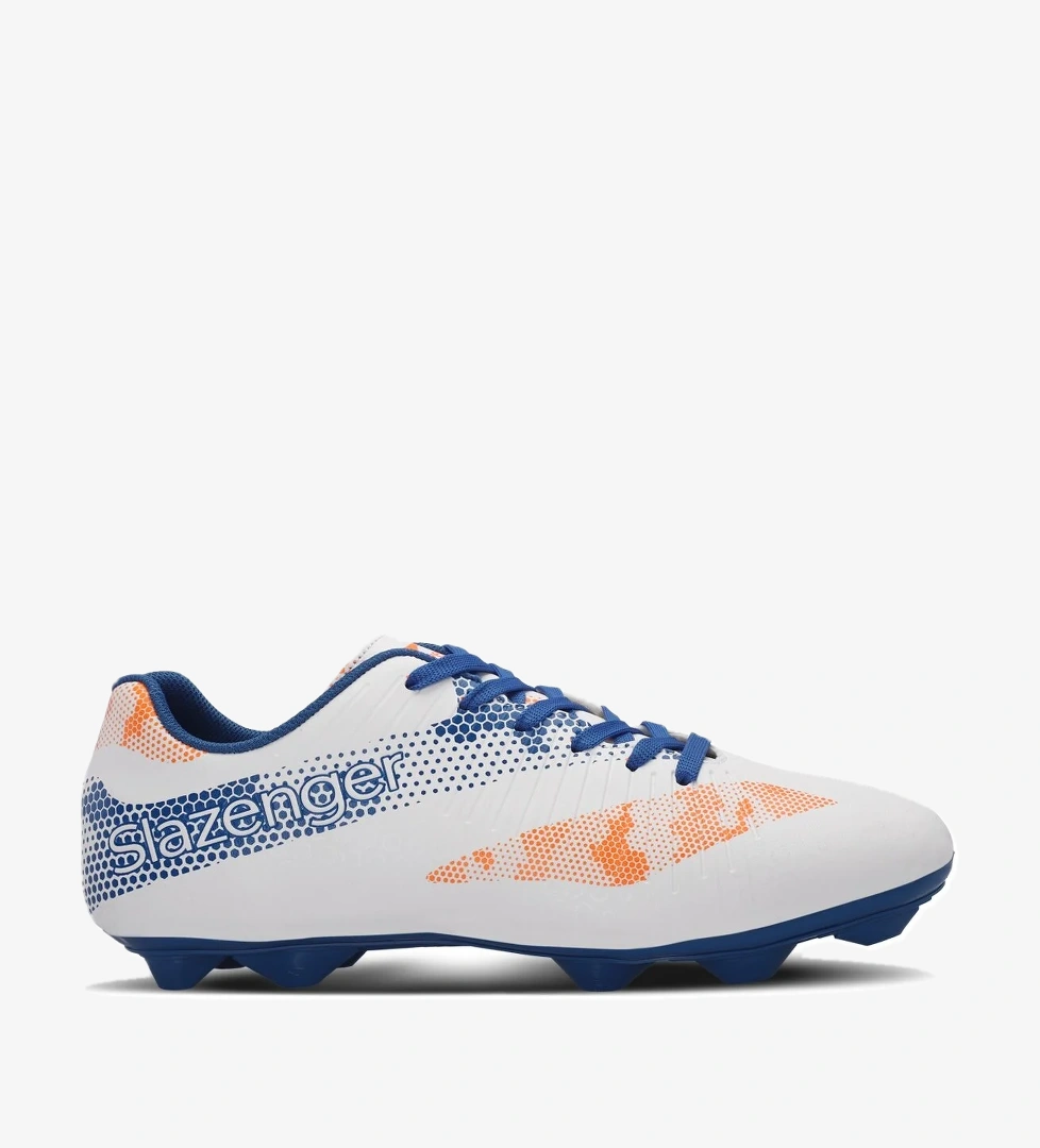 CYPRUS Erkek Futbol Ayakkabı Beyaz / Saks Mavi