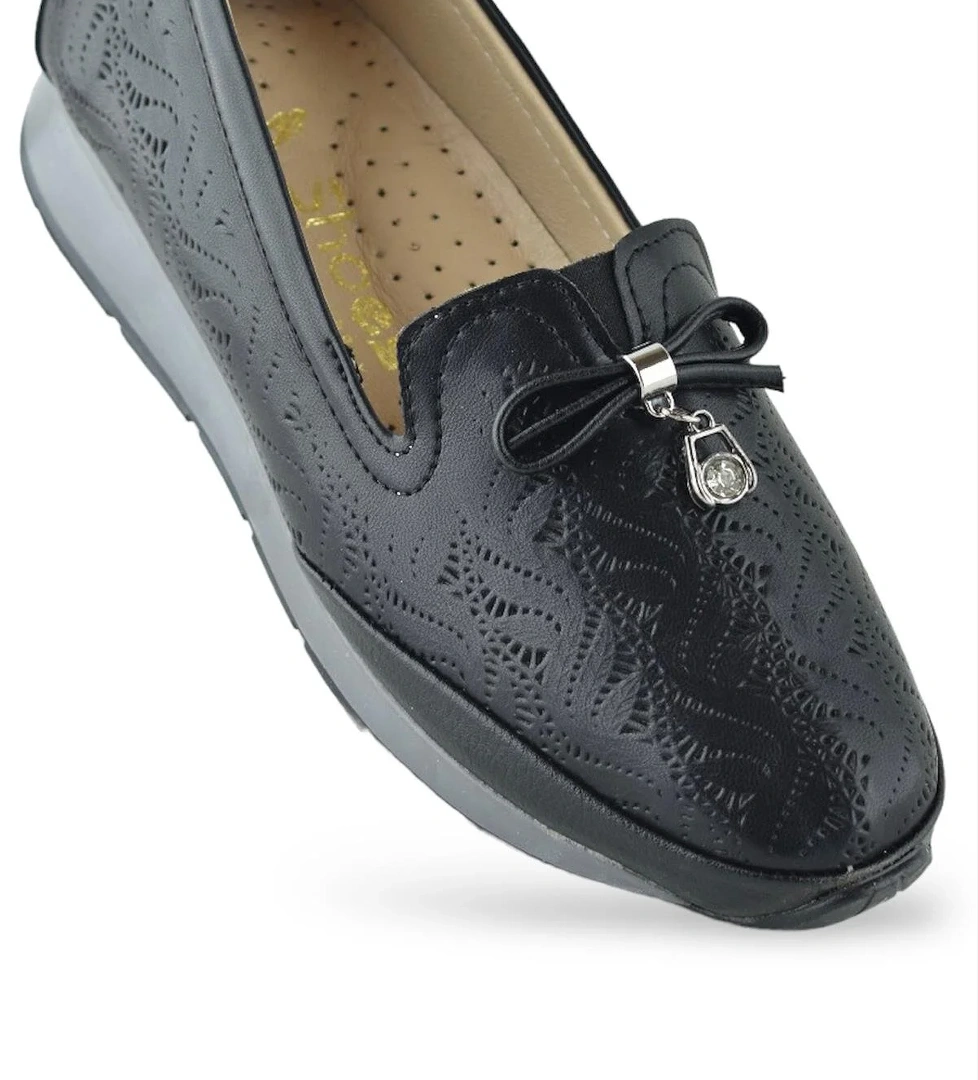 230E Rahat Ortopedik Taban Günlük Kadın Ayakkabı Babet Kadın Yazlık Ayakkabı