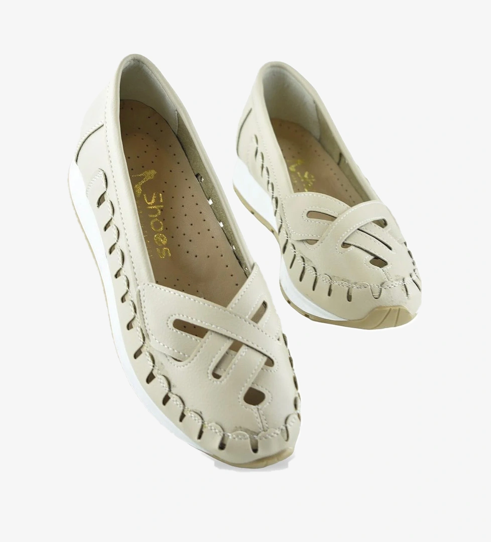 230B Rahat Ortopedik Taban Günlük Kadın Ayakkabı Babet Kadın Yazlık Ayakkabı