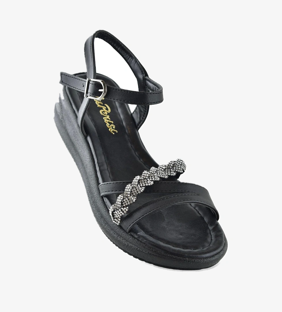 Ayakkabı Burada 8625 Ortopedik Taban Kadın Sandalet Günlük Düğünlük Nişan Kına Aykakabısı model görseli