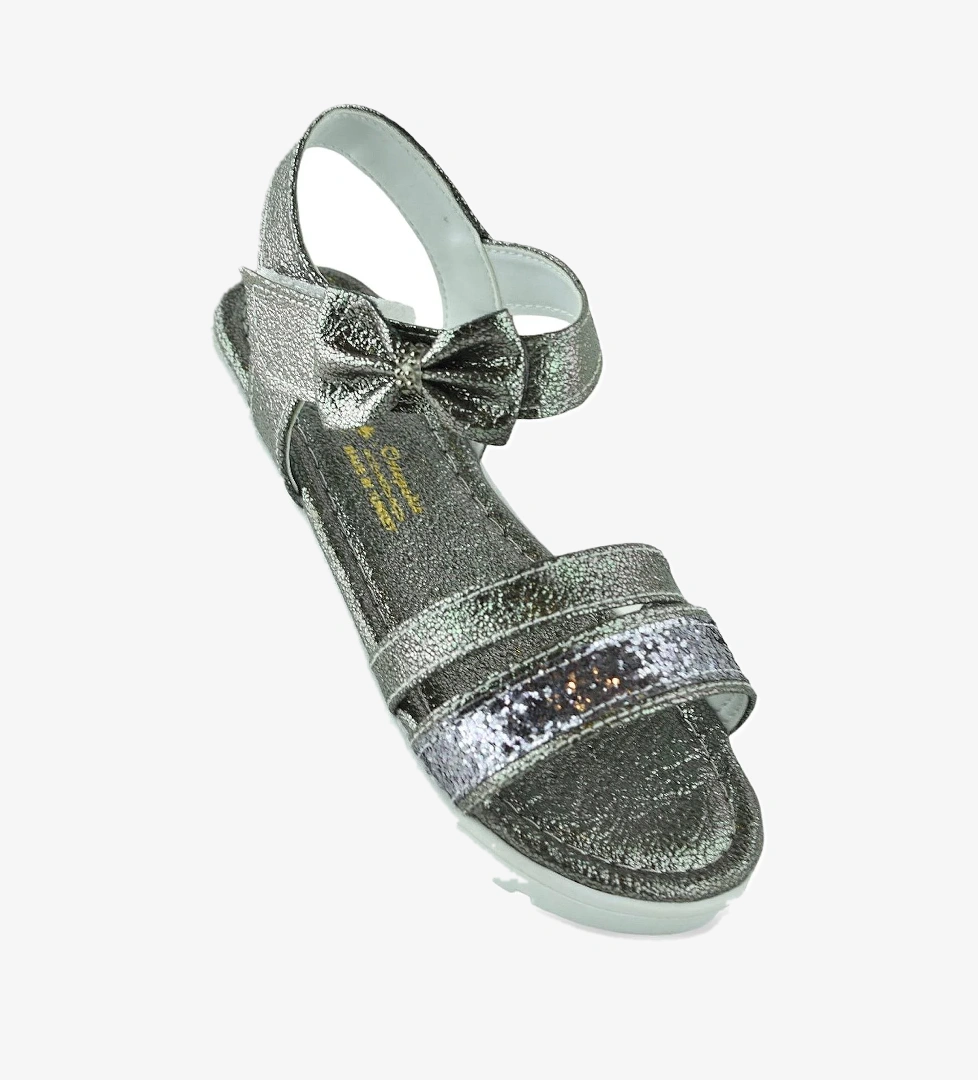 Ayakkabı Burada 610S Ortopedik Taban Kız Çocuk Sandalet Terlik Düğün Abiye Gündelik Varkan model görseli