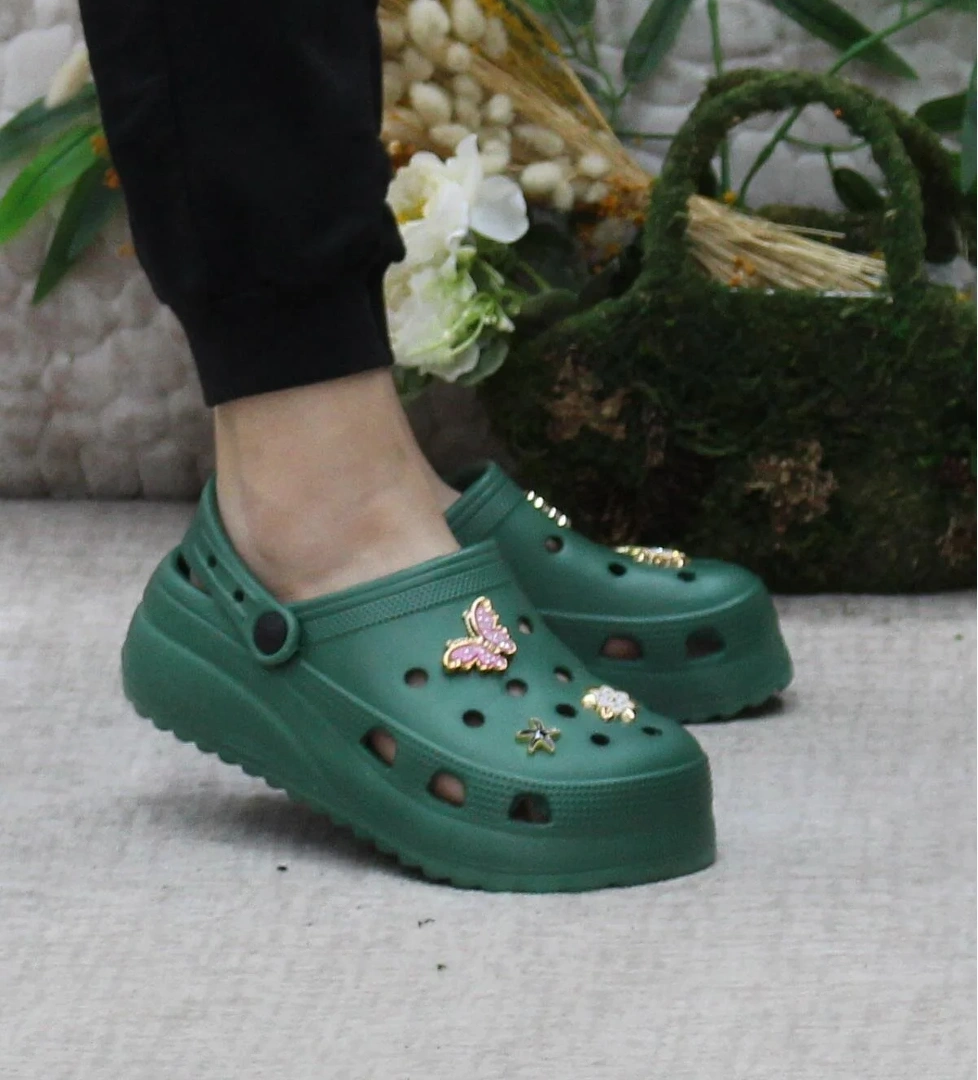 EZZ0129 Plaj Deniz Havuz Terliği Hafif Rahat Esnek Kadın Terlik - Görsel 1