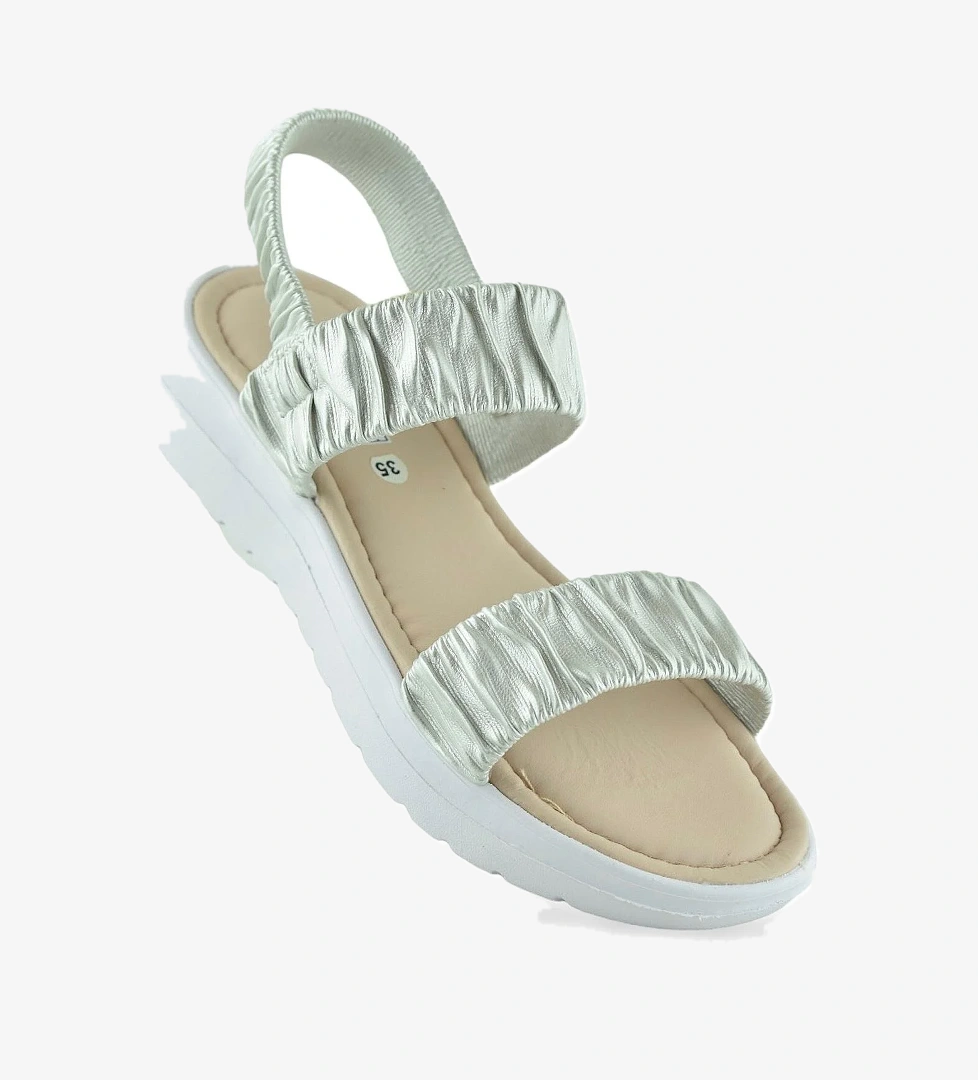 Ayakkabı Burada 6894 Ortopedik Taban Kız Çocuk Sandalet Terlik Düğün Abiye Gündelik Vetta model görseli