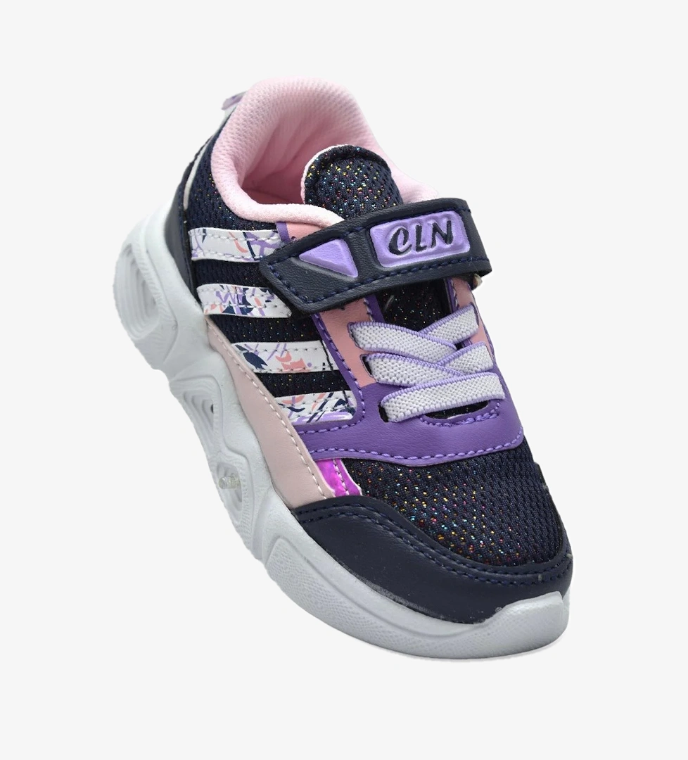 225SK TAM Ortopedik Taban Çocuk Spor Ayakkabı Işıklı Bebe Spor Ayakkabı - Görsel 1