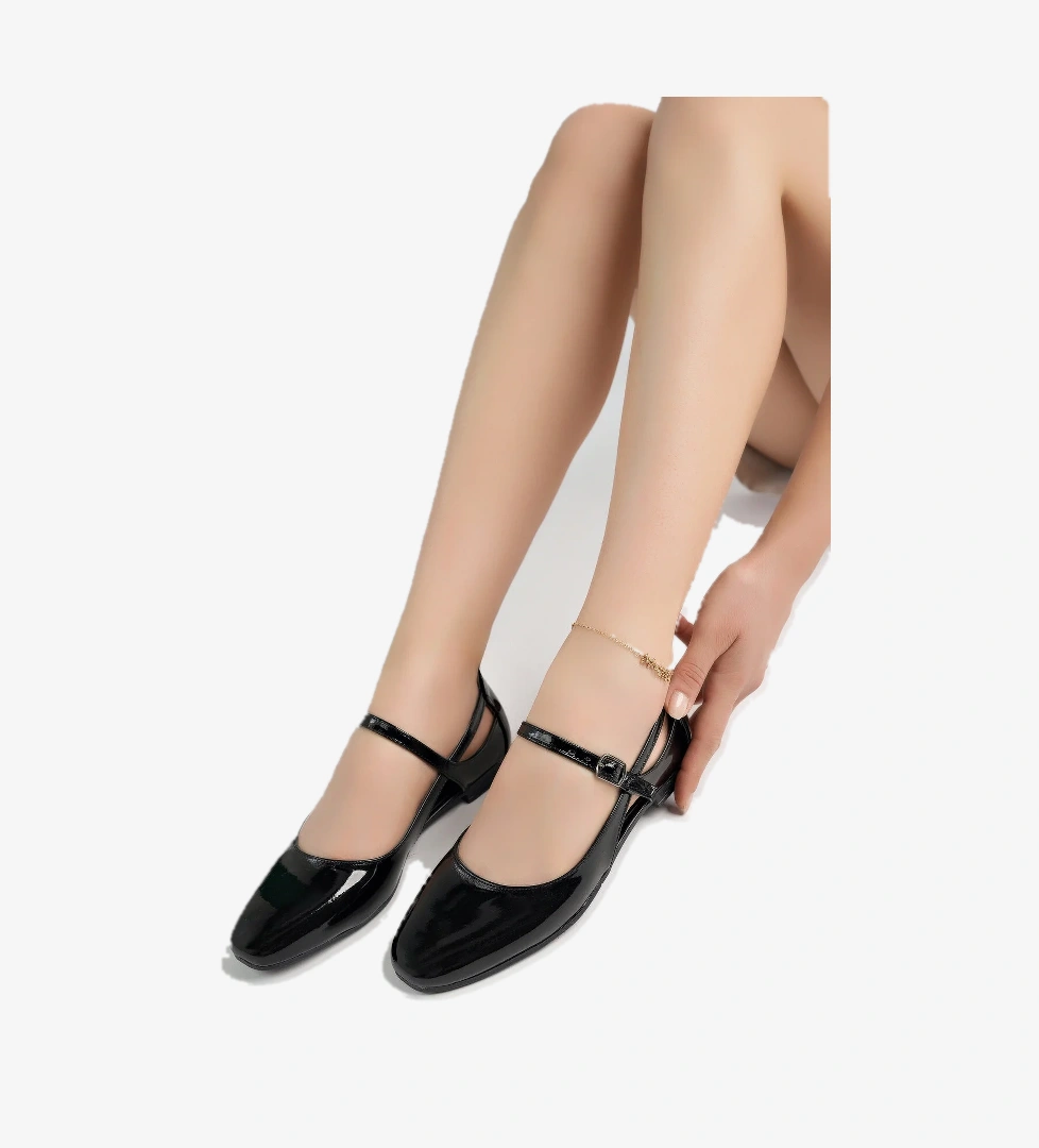 Freemax Kadın Yazlık Rahat Baretli Kolej Babet Ayakkabı .050 model görseli