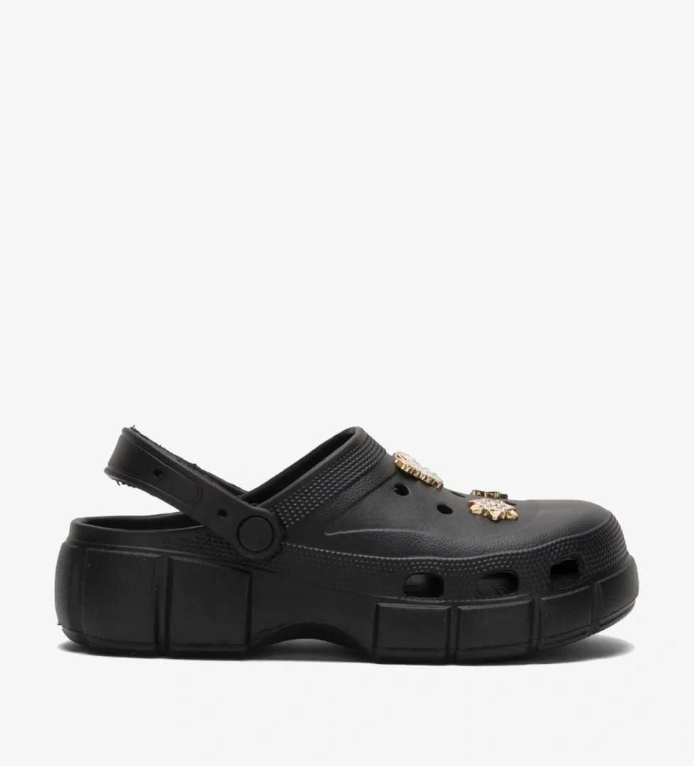 Liger Yüksek Taban Taşlı Rahat Comfort Kadın Sandalet model görseli