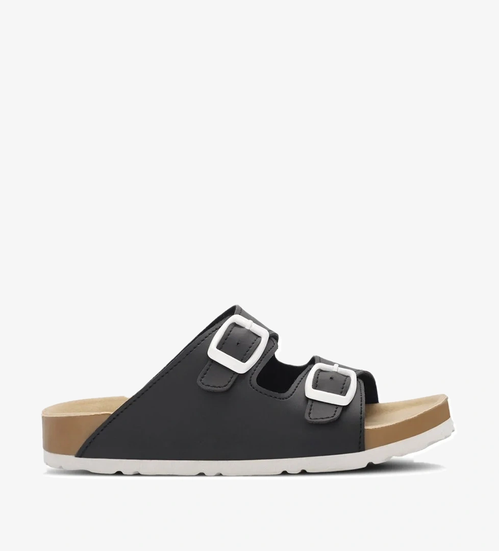 KREKA Unisex Çocuk Terlik Siyah