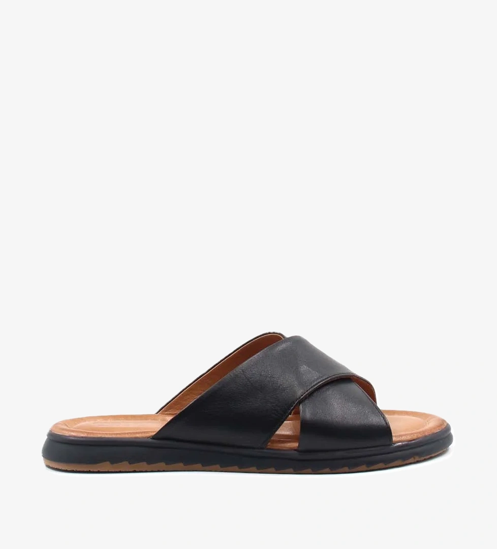 Hakiki Deri Kadın Düz Terlik 657ZA2444