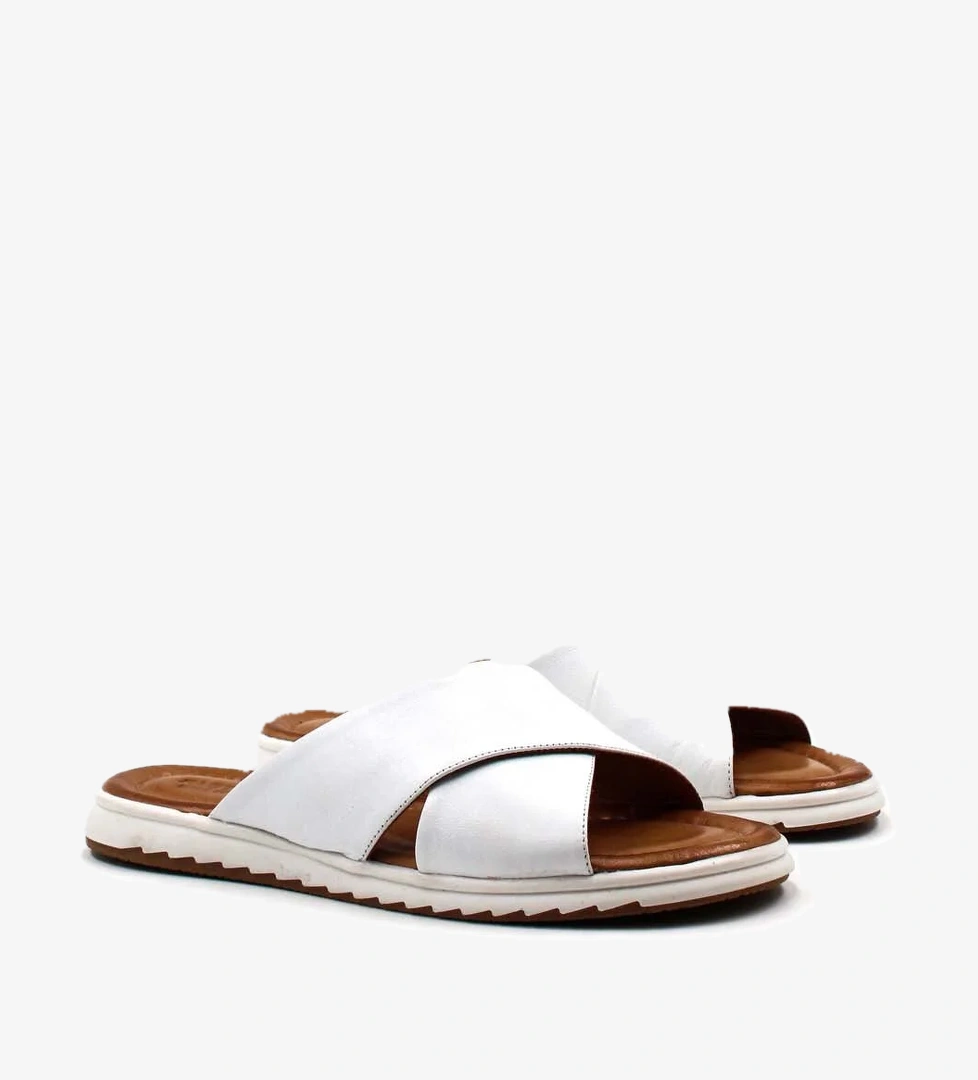 Hakiki Deri Kadın Düz Terlik 657ZA2444