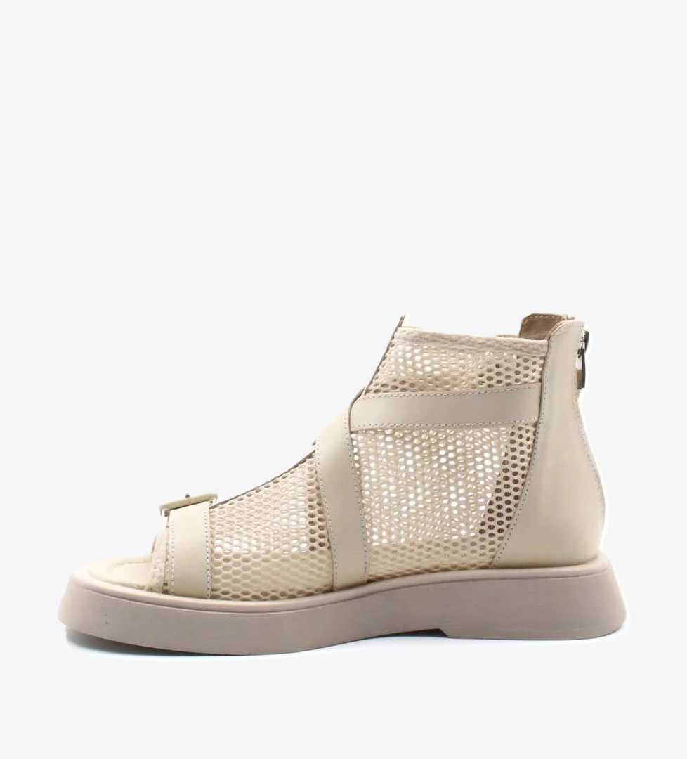 Fast Step Hakiki Deri Kadın Klasik Sandalet 281za20773 model görseli