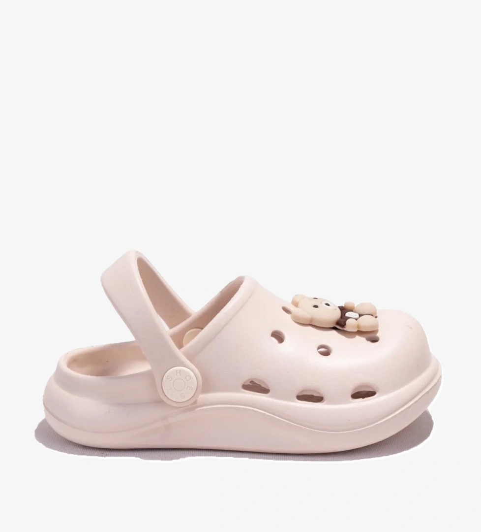 DJA75-CRS01 Bej Ortopedik Günlük Erkek Çocuk Cross Spor Terlik