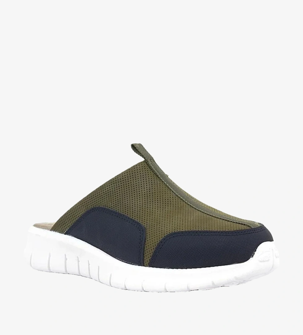 Medikal Hakiki Deri Haki Siyah Comfort Spor Terlik - Görsel 1