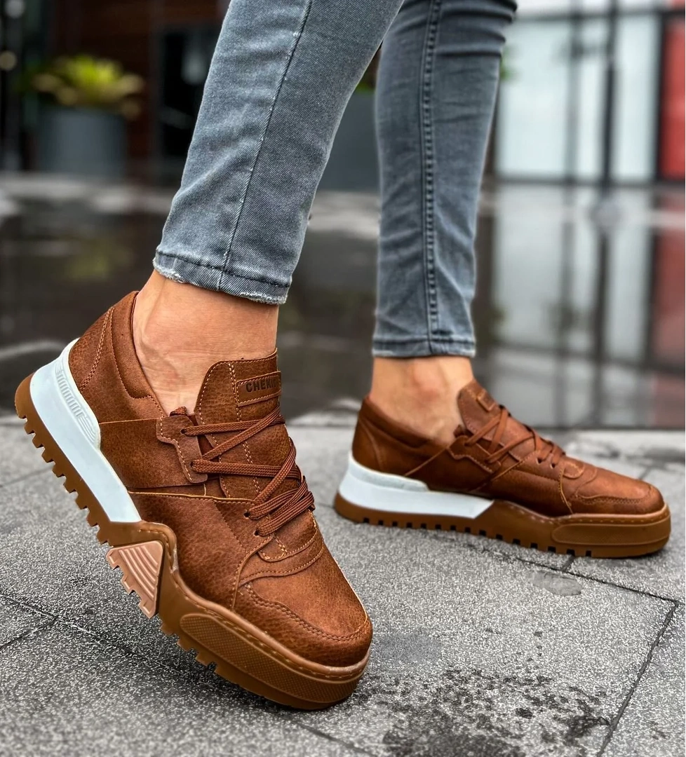 CH067 GTB Warrem Erkek Ayakkabı TABA