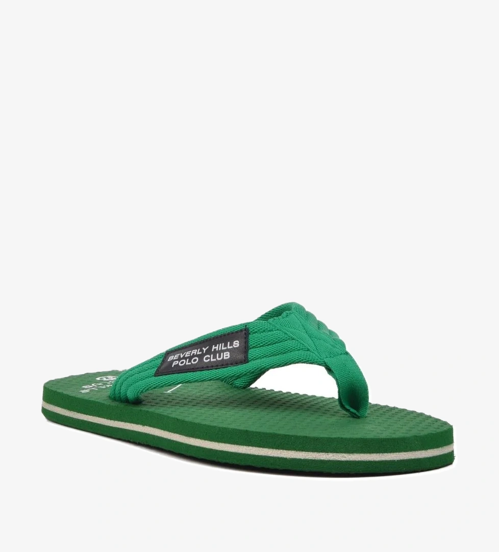 PO-1095 Yeşil Unisex Parmak Arası Terlik - Görsel 1