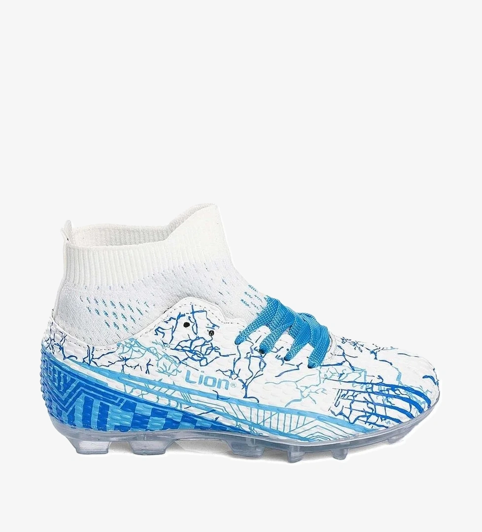 Super Mercury Bilekli Çoraplı Krampon Futbol Ayakkabısı LİON-571-KR - Görsel 1