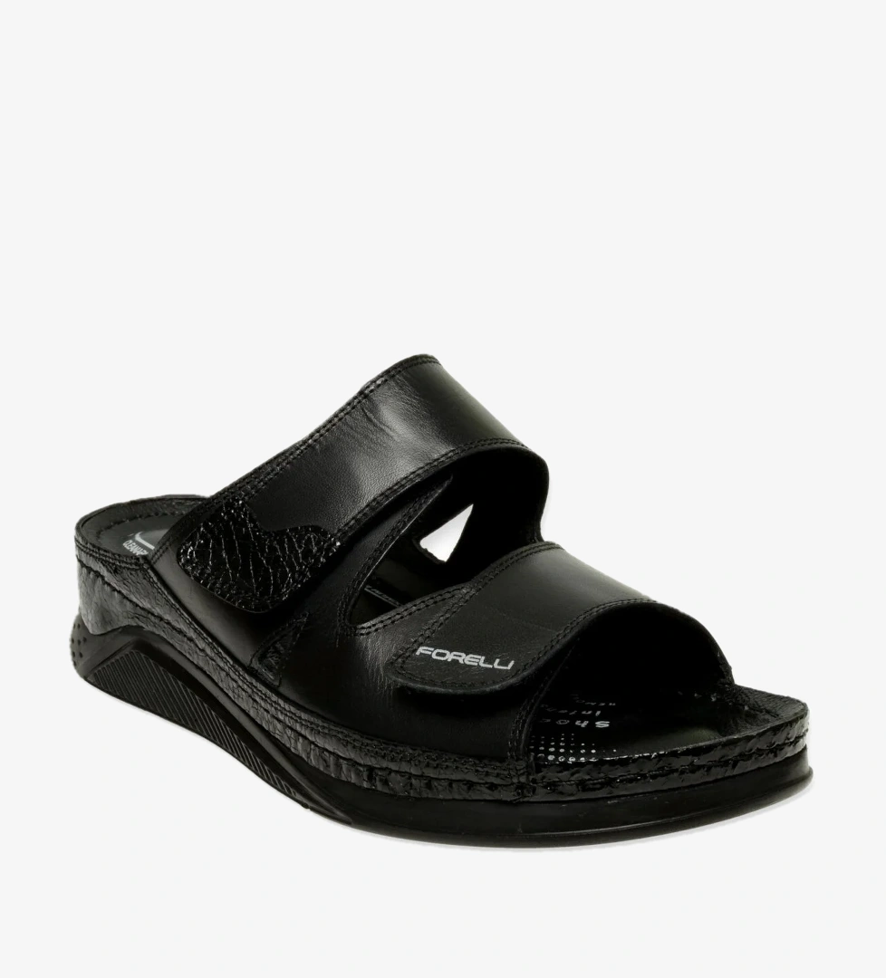 23616Z Greta-H Comfort Siyah Kadın Terlik - Görsel 1