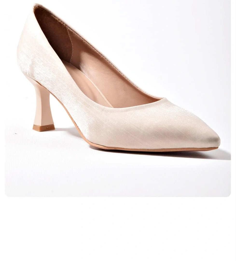 New Angel 320 Kadın Klasik Kısa Topuk Stiletto