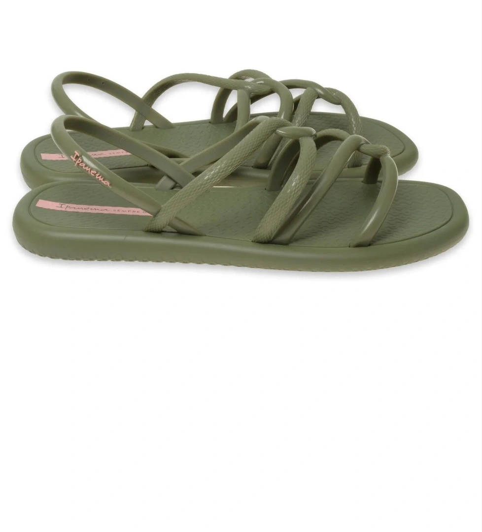 27135Z Meu Sol Haki Kadın Sandalet