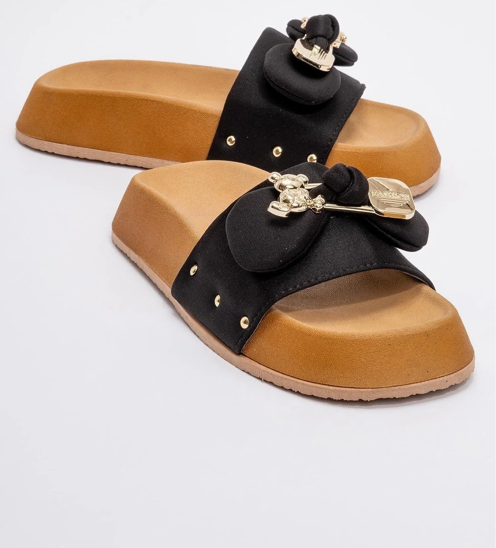 Kaydırmaz Taban Lastikli Kadın Bot SİYAH