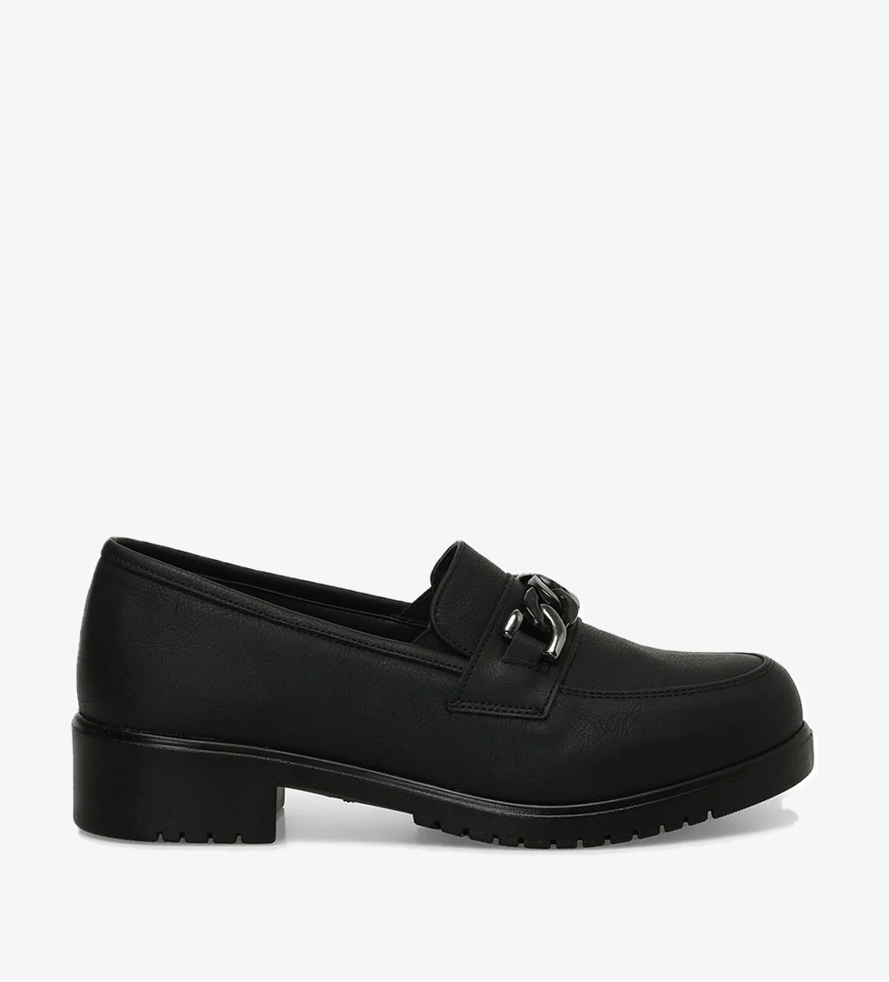 165058.NZ4PR Siyah Kadın Loafer - Görsel 1