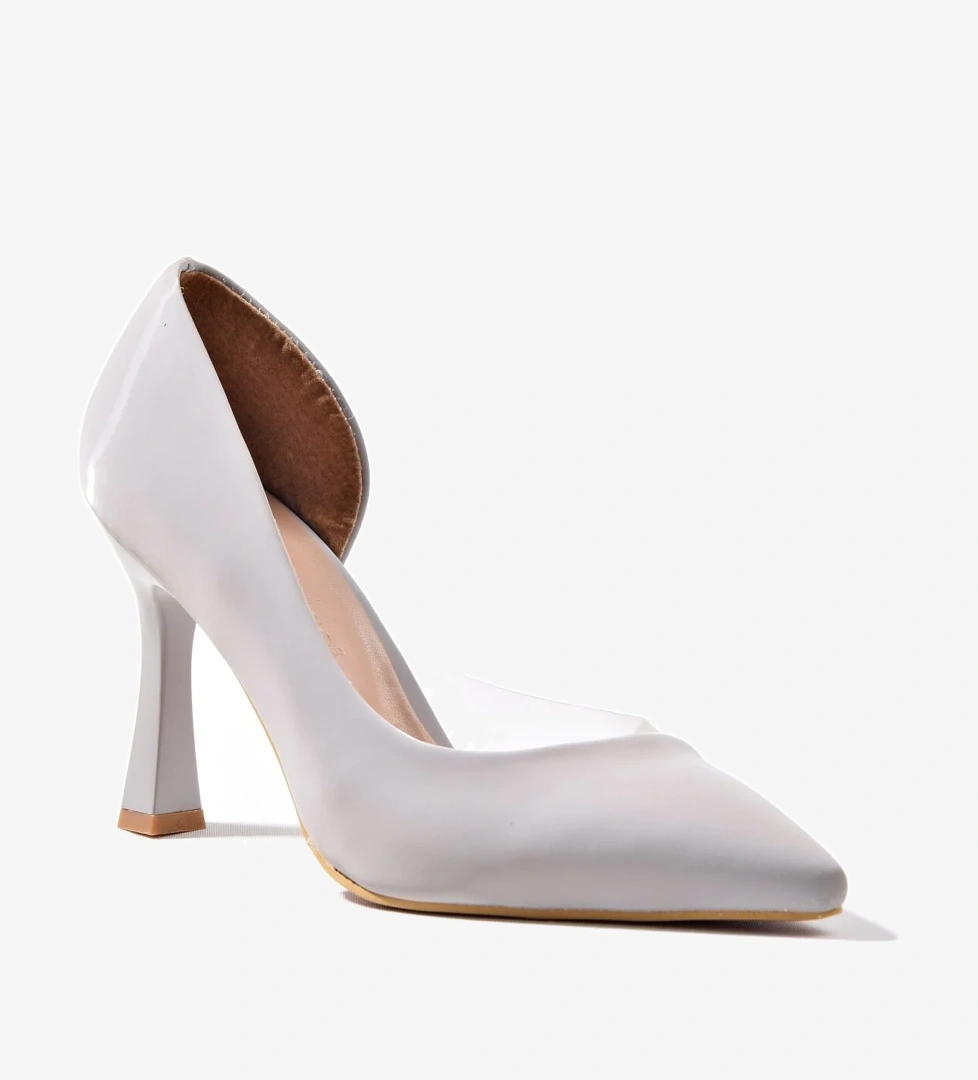 New Angel 653 Kadın Şeffaf Detaylı Klasik Stiletto