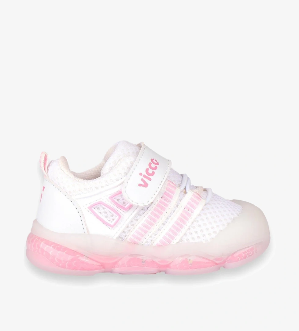 Vicco Vicco 346.B24Y150 Bebe Işıklı Beyaz Çocuk Spor Ayakkabı Flo'da! Beyaz - 1. görsel