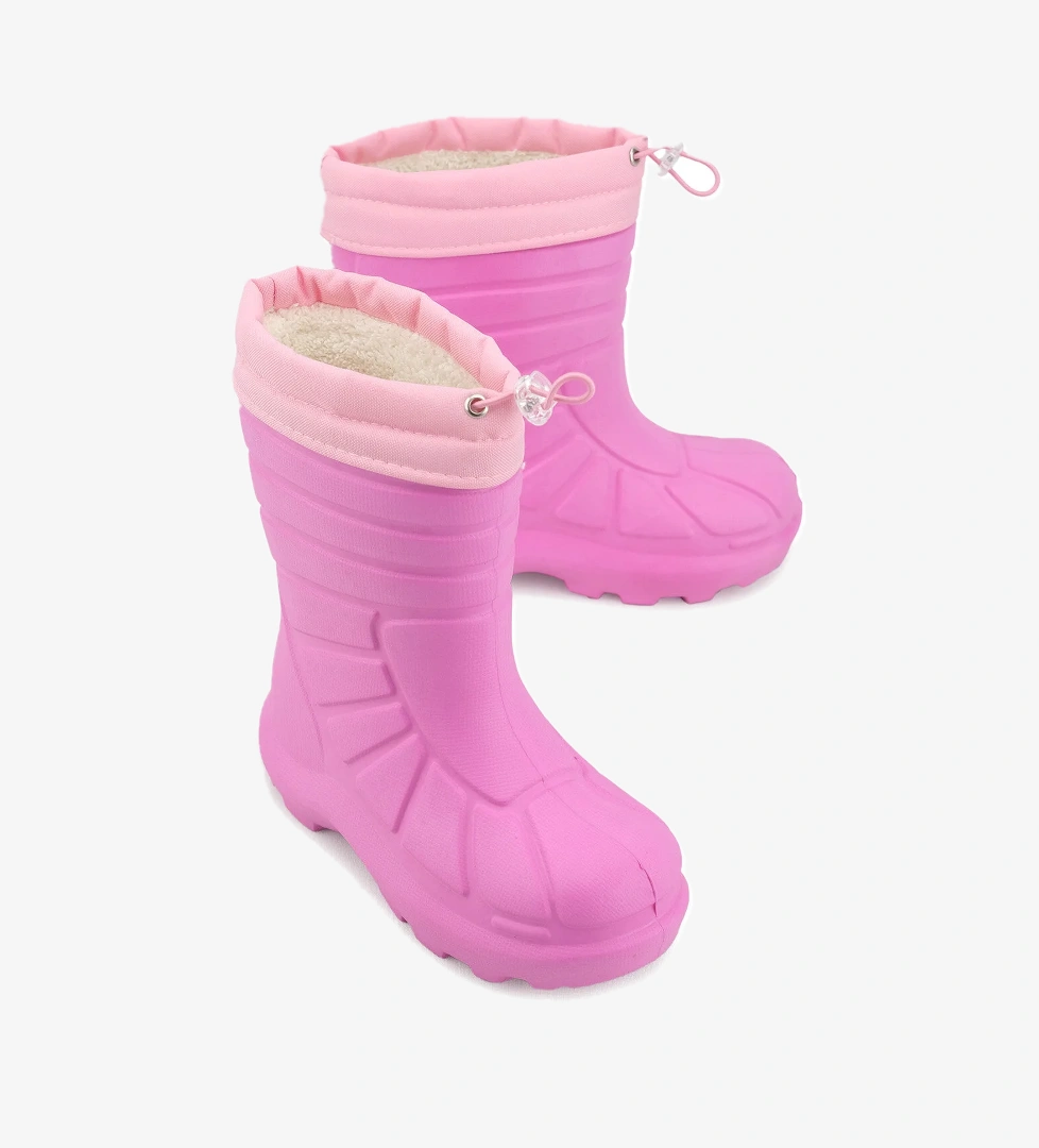 Kız Çocuk Kışlık Eva Boğazdan Lastikli Sessiz Taban Kar Bot Çizme - Görsel 1