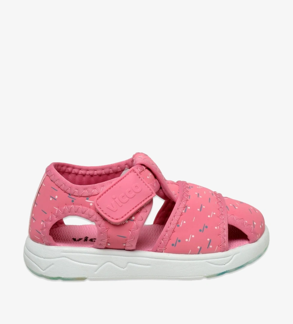 VICCO 332.B24Y306 Bumba Iii Bebe Phylon Pembe Çocuk Sandalet