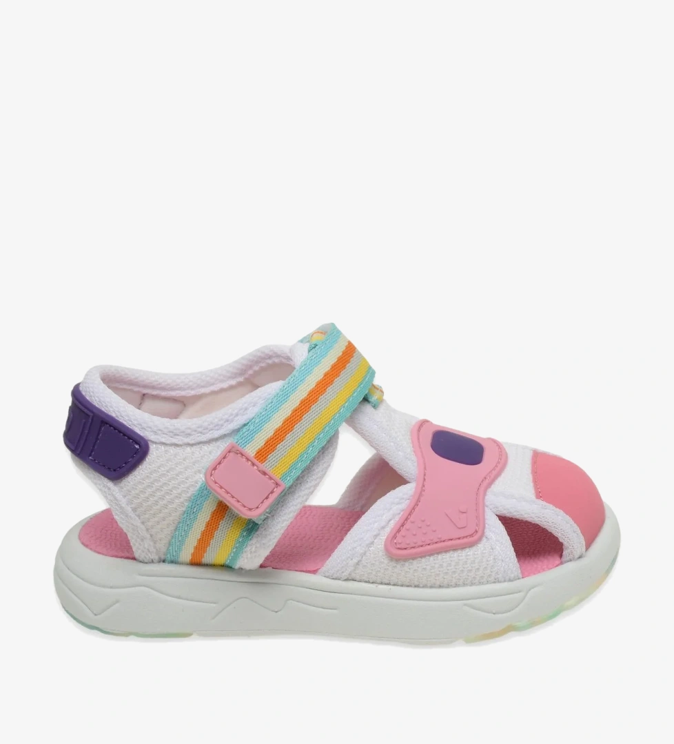 VICCO 332.B24Y202 Flow Ii Bebe Phylon Beyaz Çocuk Sandalet