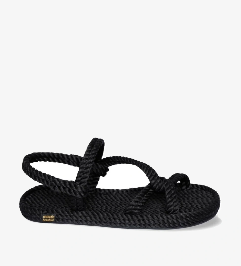 Nomadic Mykonos Siyah Kadın Sandalet