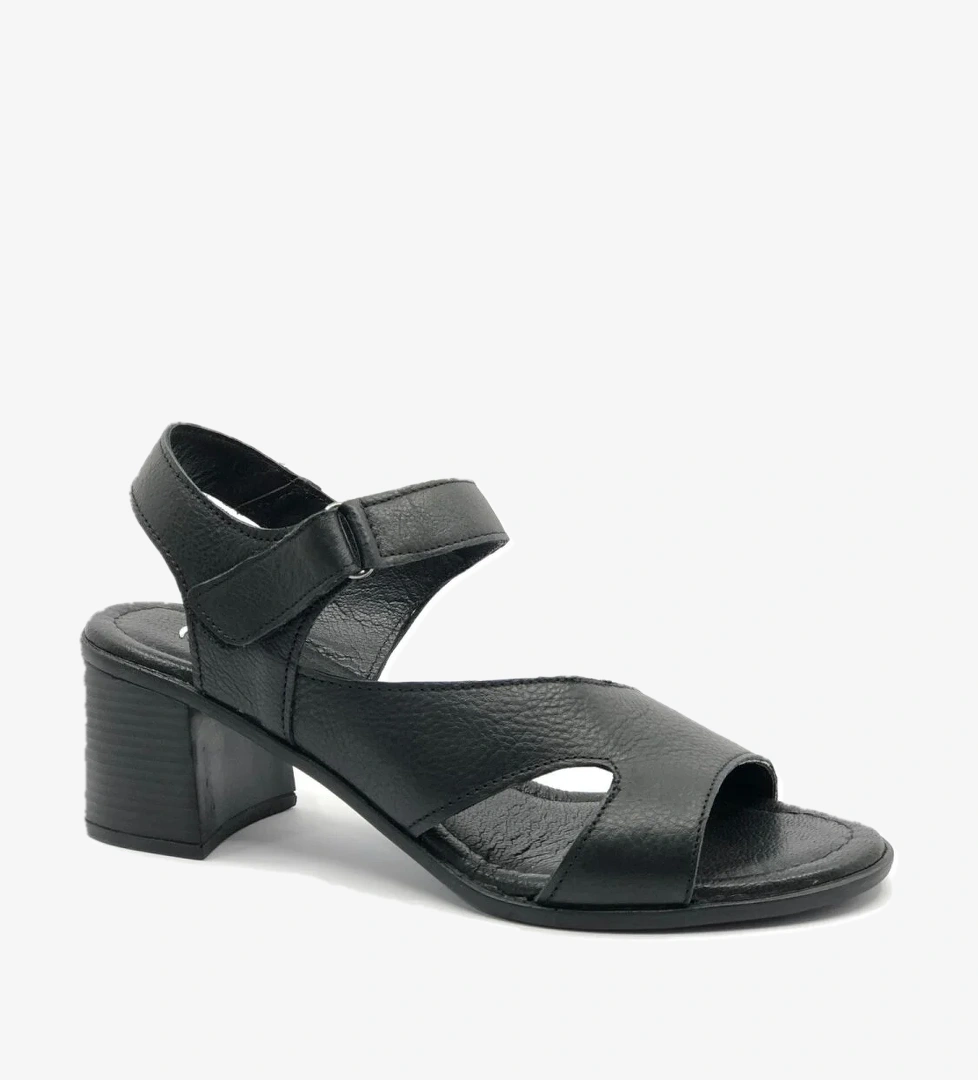 Hakiki Deri Kadın Klasik Topuklu Ayakkabı - Görsel 1