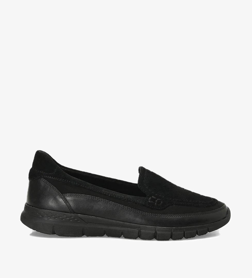 105246.KZ4PR Siyah Kadın Loafer - Görsel 1