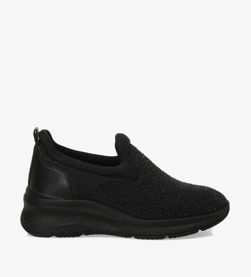 TRV2636.Z4PR Siyah Kadın Comfort Ayakkabı - Görsel 1