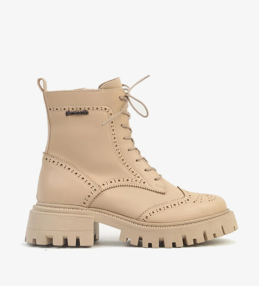 ® | PC-54084 - Bej - Kadın Bot