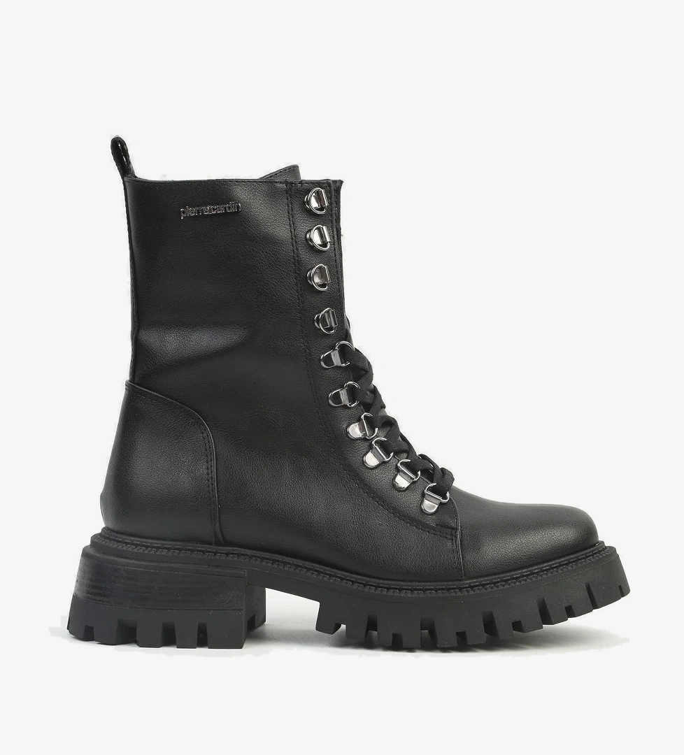 Pierre Cardin ® | Pc-54079 - 3959 Siyah Bej Kadın Bot model görseli