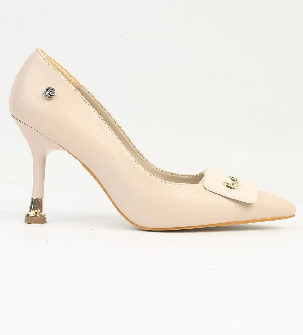 ® | PC-54029 - 3691 Bej - Kadın Topuklu Ayakkabı