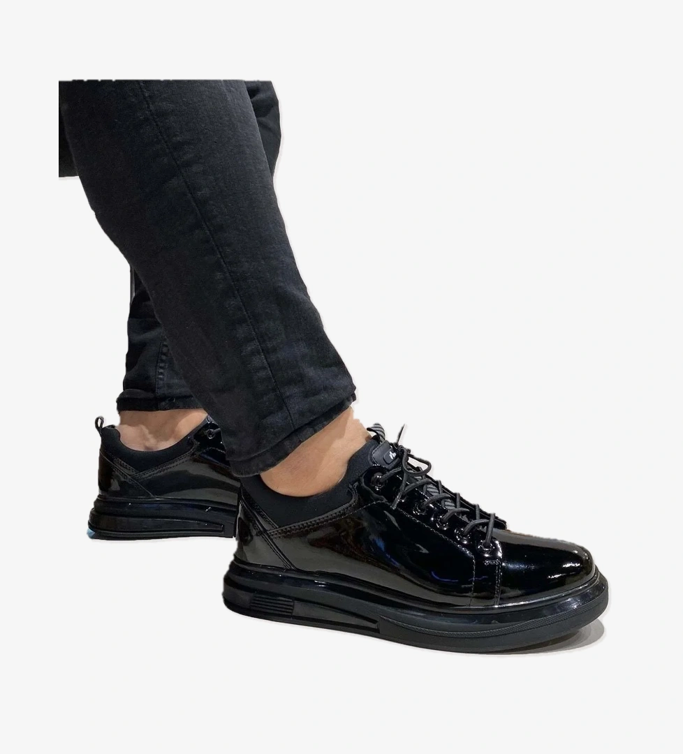 18366 Erkek Deri Casual Ayakkabı - Görsel 1