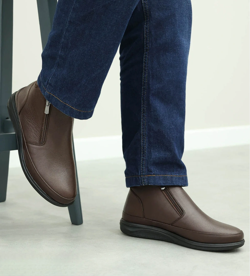 Fast Step Hakiki Deri Erkek Klasik Bot 126sma720 model görseli