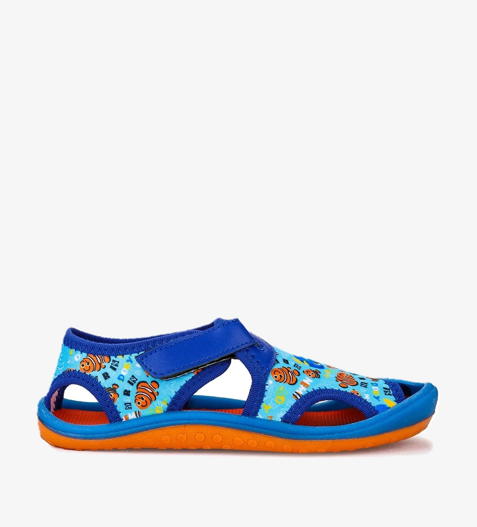 Kiko Kids Kiko Kids Aqua Erkek/Kız Çocuk Sandalet Panduf Ayakkabı 2001 Animal Mavi Sandalet & Terlik | Flo Mavi - 1. görsel